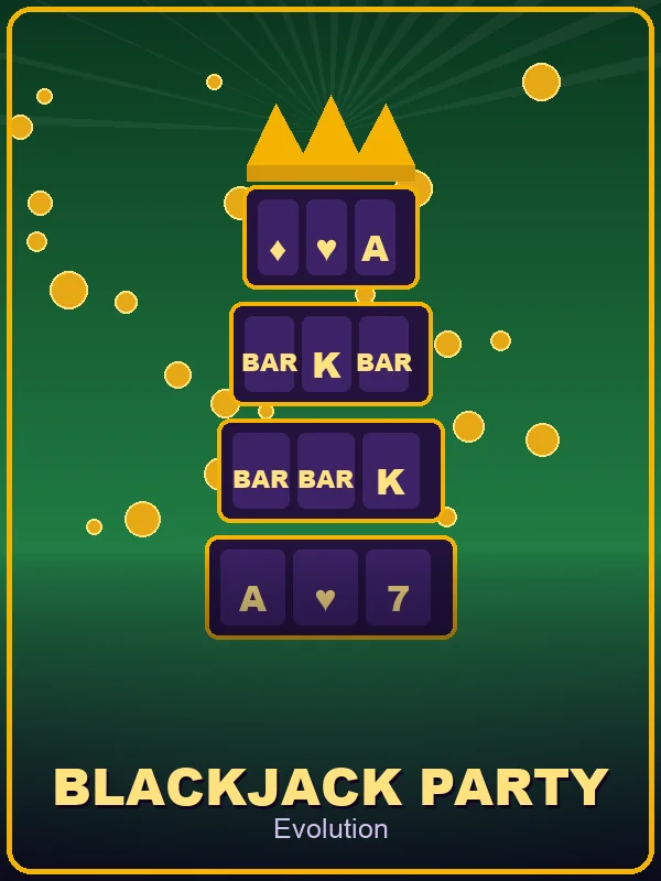 Blackjack Party na żywo — Evolution