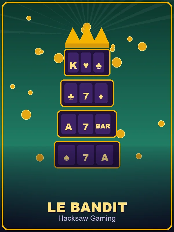 Slot Le Bandit od Hacksaw Gaming